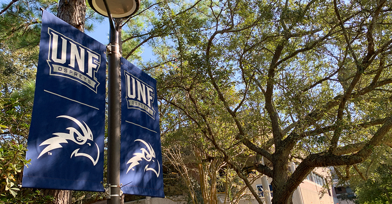 If passed, the legislation would require UNF to rename UNF Drive to 'Charlie James Kirk Drive.' (Courtesy of UNF)