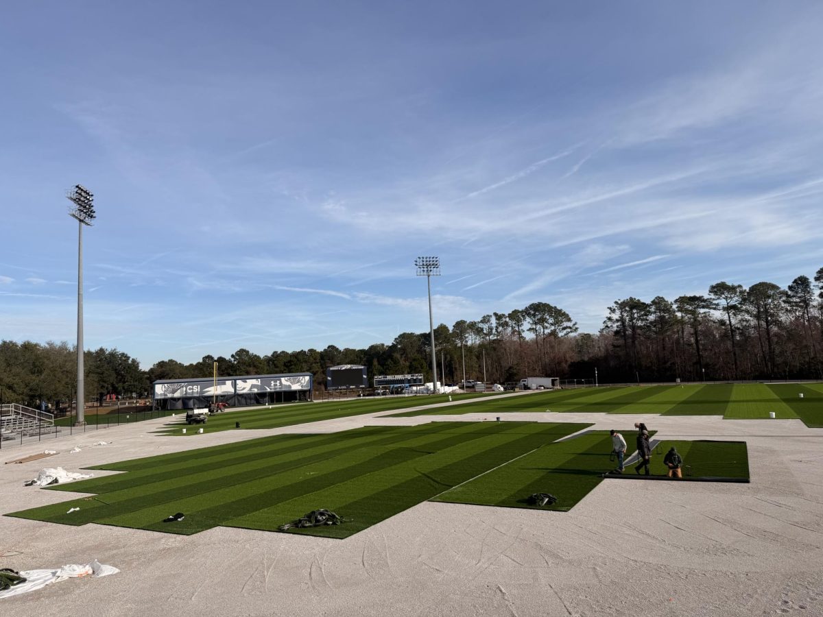 The stadium was named in honor of Doug and Linda Harmon for their generous contribution to its construction costs. 