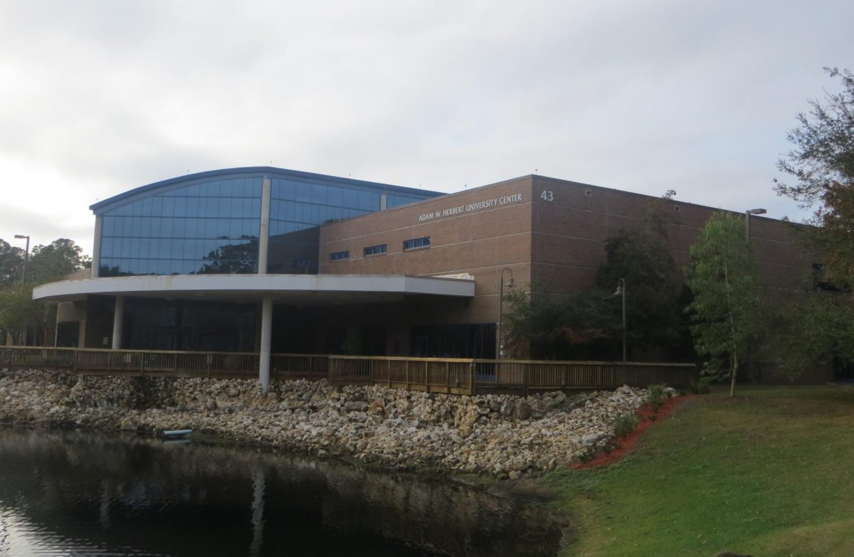 Herbert University Center on UNF's campus.